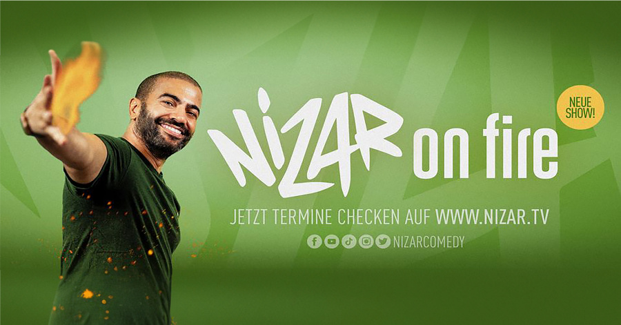 NIZAR - on fire! | Comedyshow
